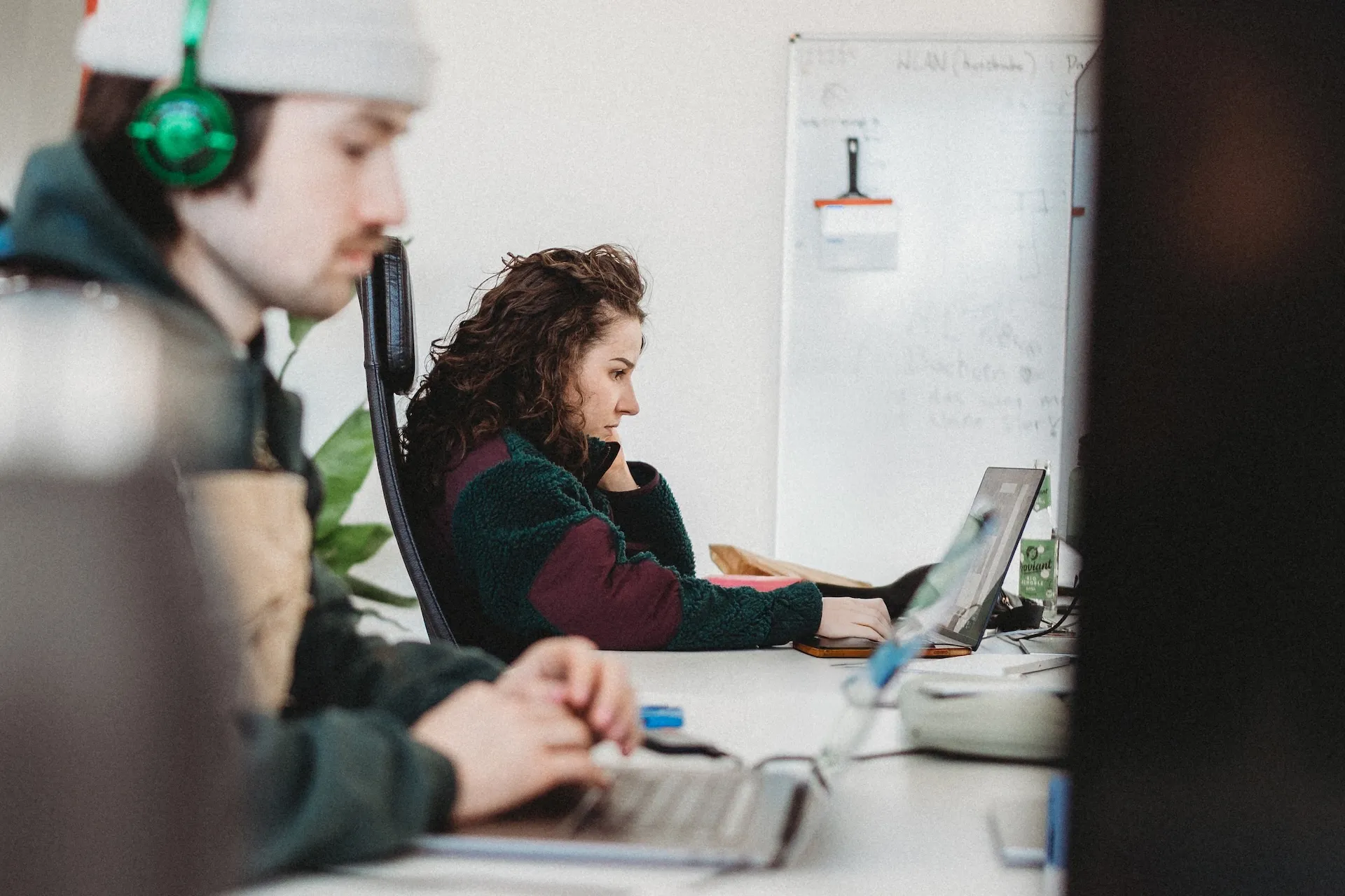 Mitarbeiter im Büro