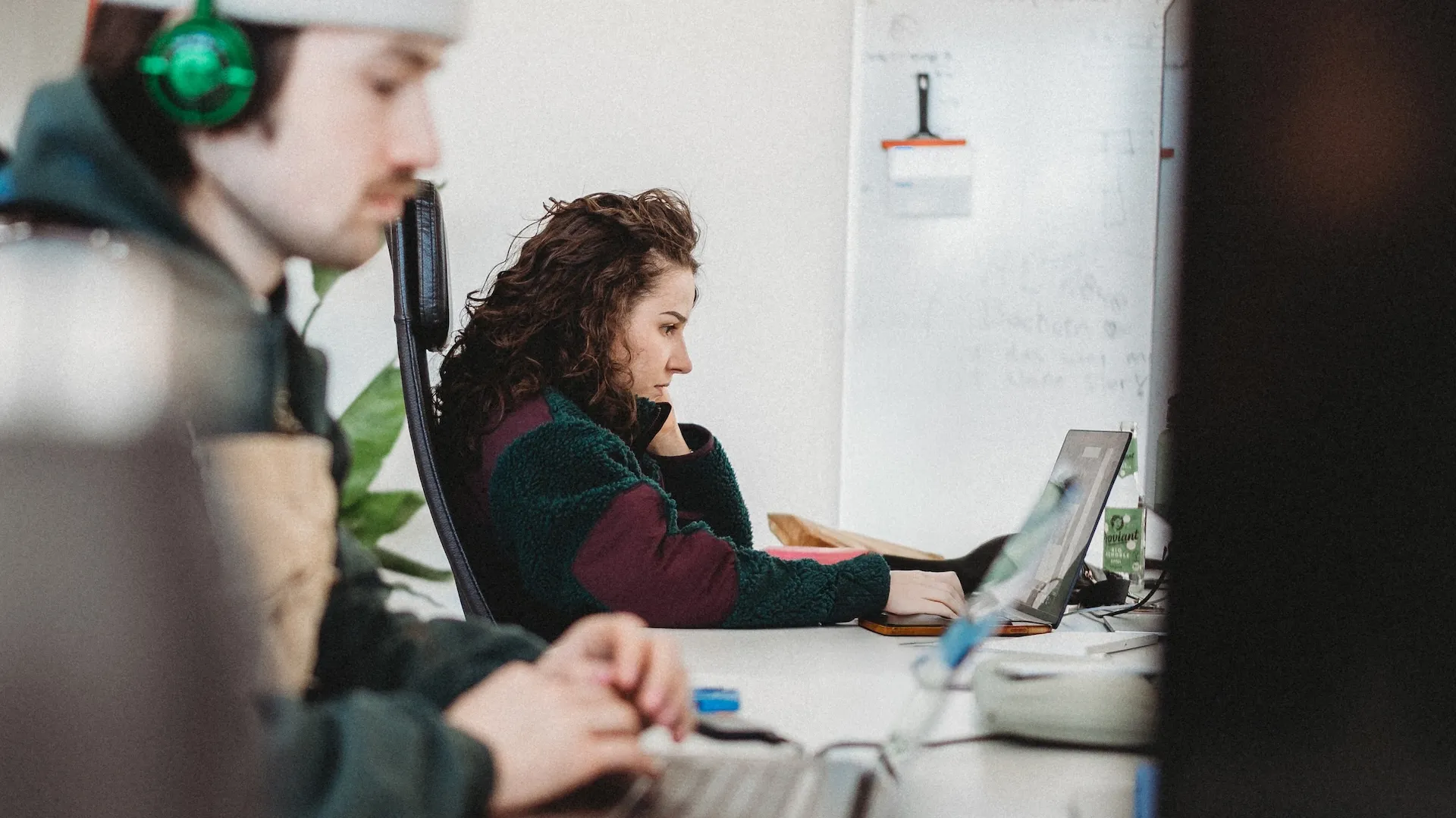 Mitarbeiter im Büro