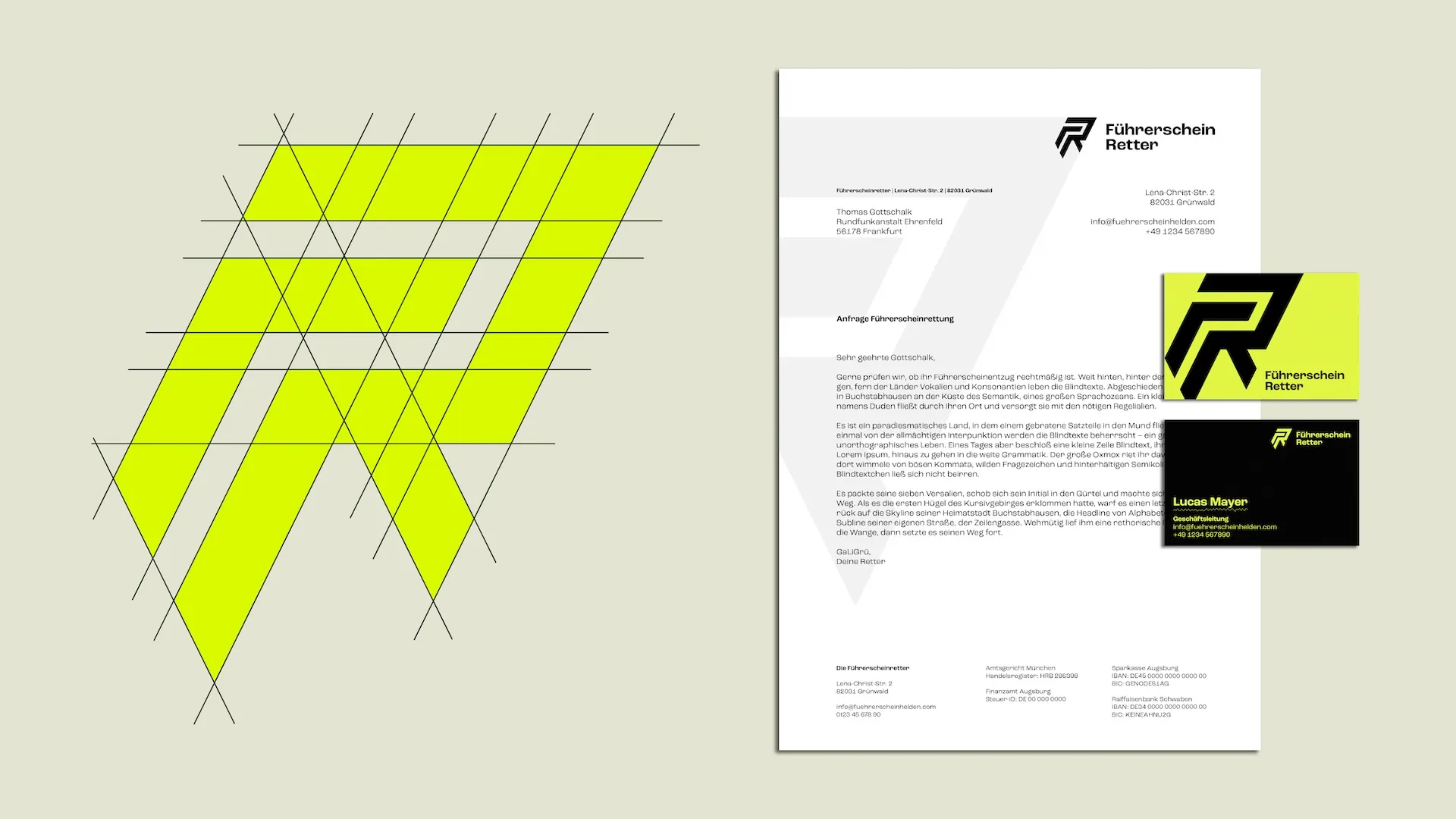 Führerscheinretter Corporate Design und Branding