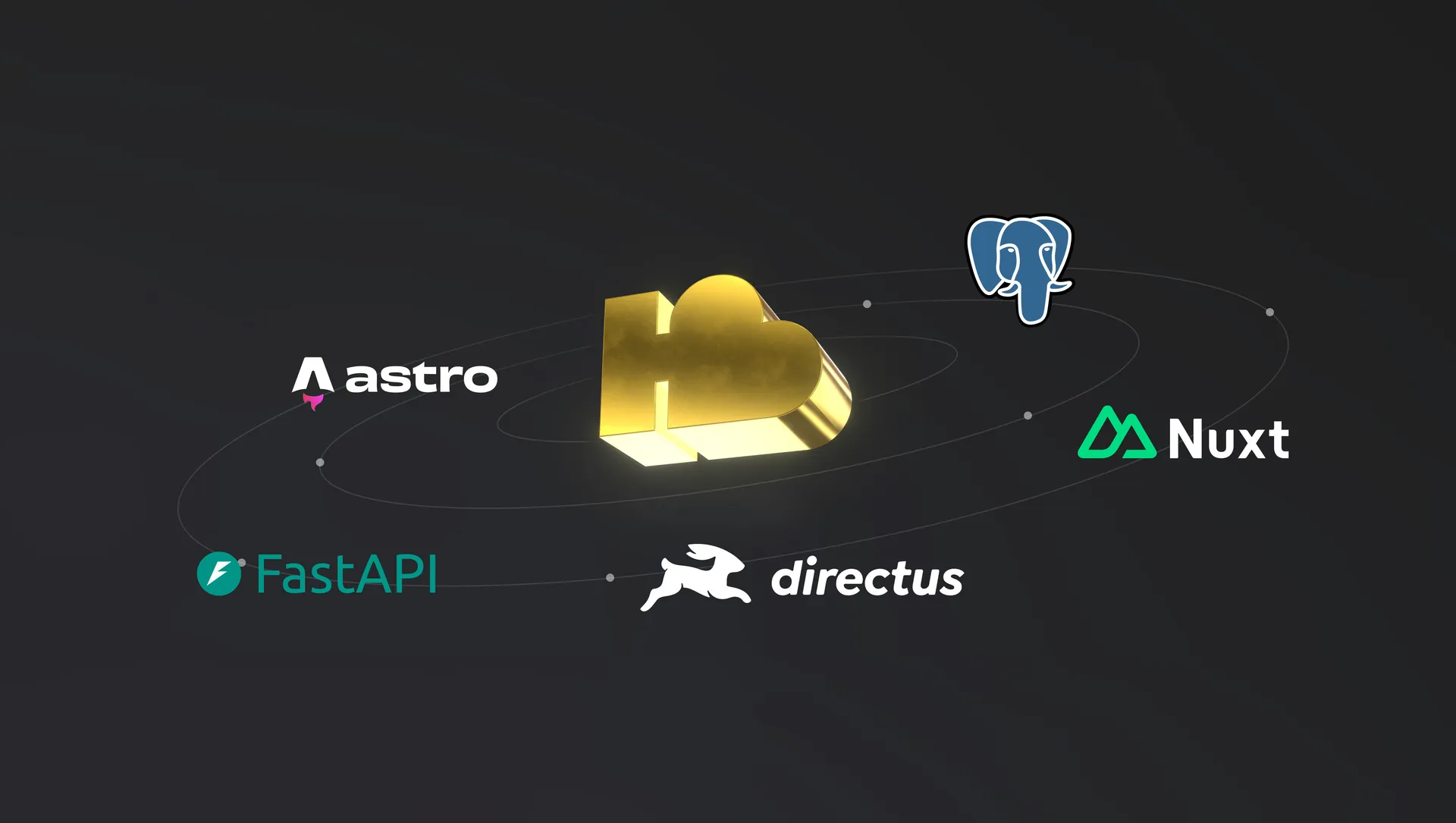 Orbit um Herzbube mit Directus Elementen