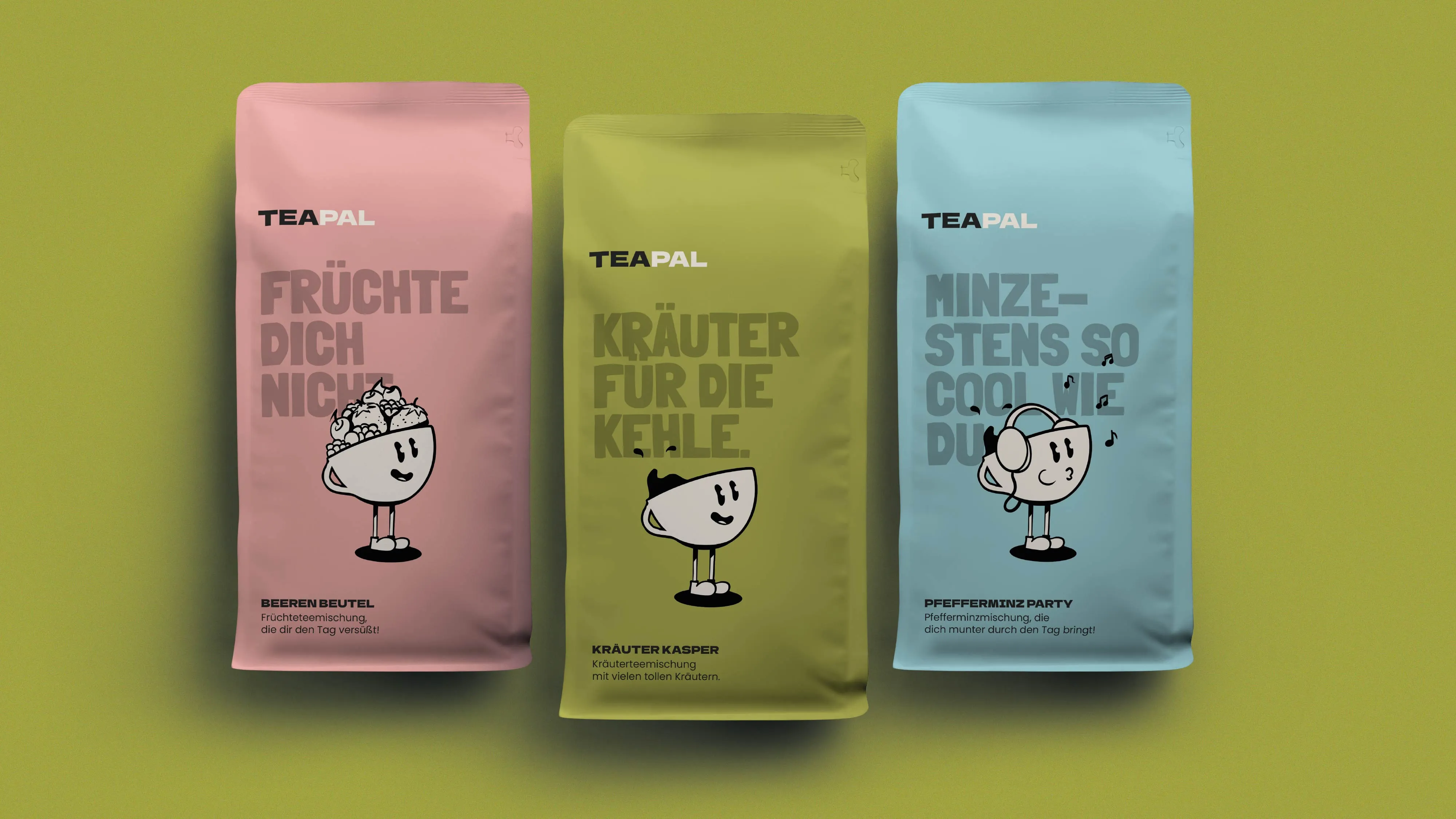 TeaPal Verpackungsdesign